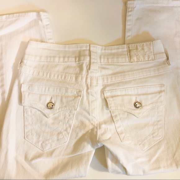 True Religion Denim - True Religion White Capris